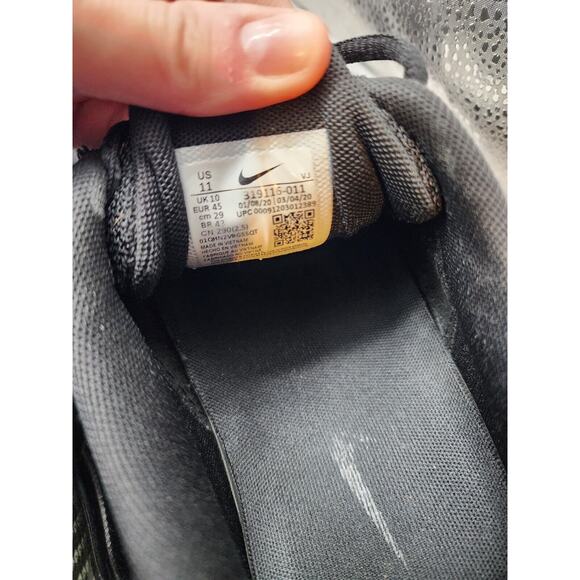 Nike Air Max Torch 3 Black White Mens Size 11 Lace Up Sneaker Shoe - Picture 7 of 10